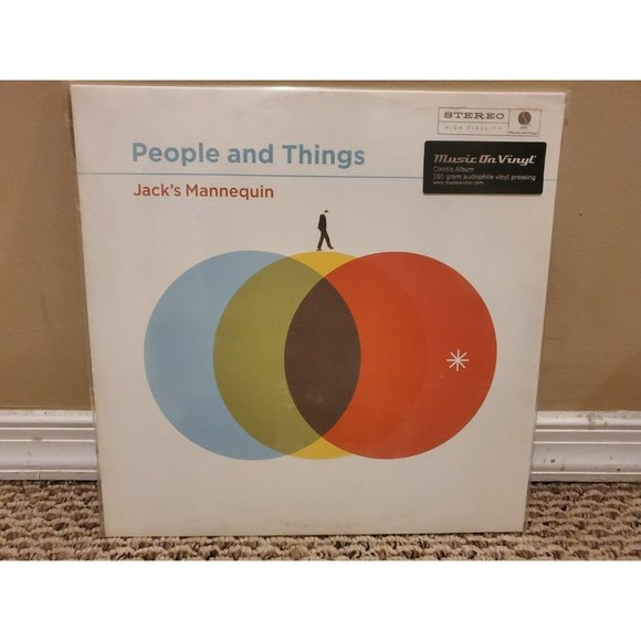 People & Things [180-Gram Black Vinyl] by Jack's Mannequin (Record, 2021) New - Picture 1 of 5